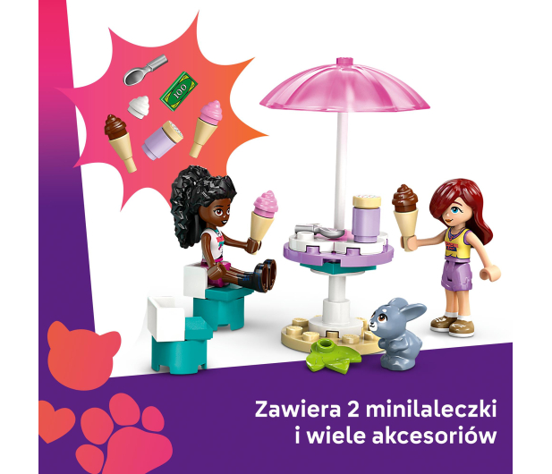 LEGO Friends 42644 Furgonetka z lodami - 1284265 - zdjęcie 6